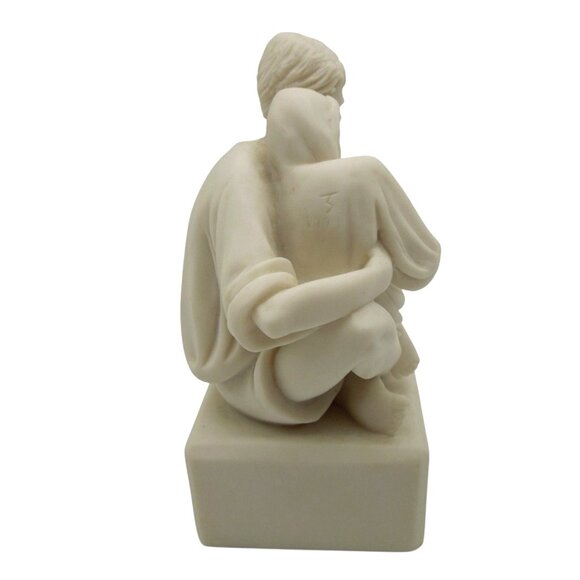 TIMOTHY SCHMALZ Holy Family A Quiet Moment 90s Figurine Canada Vintage 7x5" - Picture 8 of 13